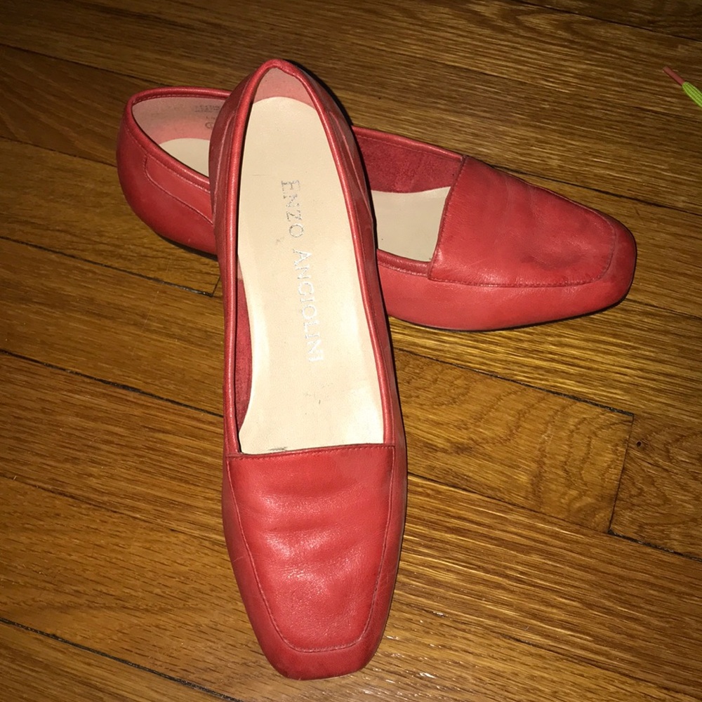❤️Cute, comfy red loafers❤️